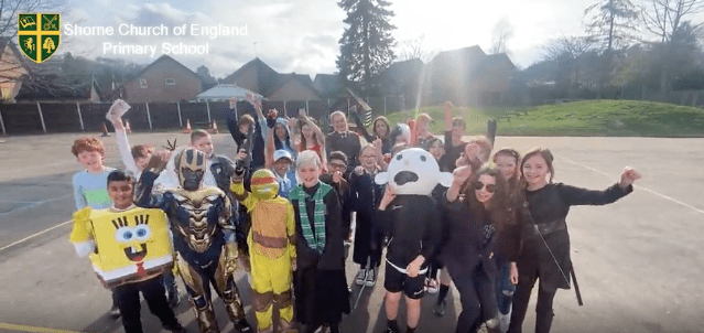 world book day at shorne primary school