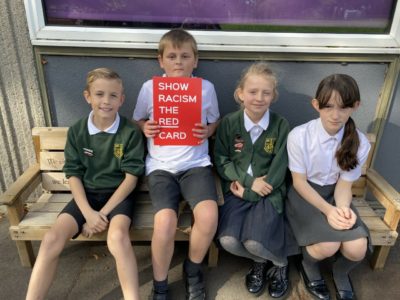 shorne primary school shows racism the red card