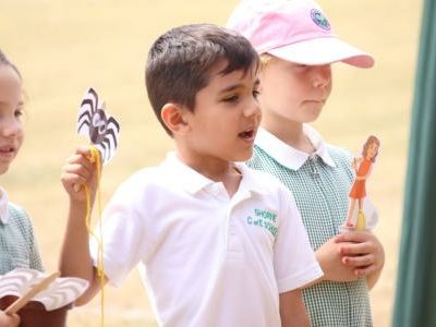 shorne primary school perform at aletheia academies trust storytelling event